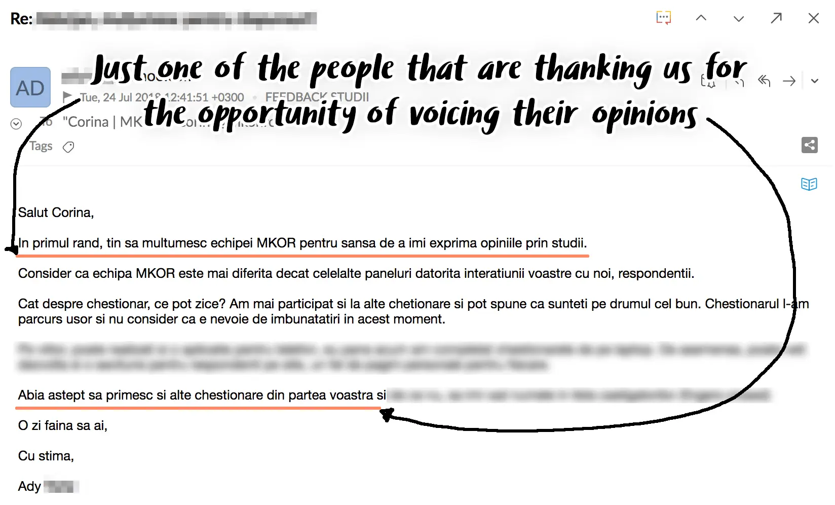 respondent panel feedback 1