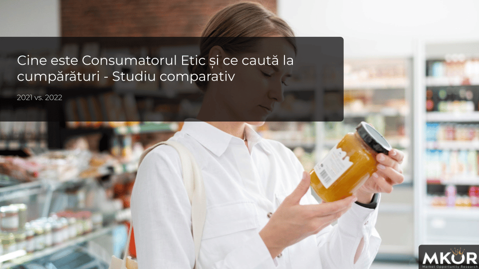 Studiu MKOR consumatorul etic Romania 2022-2021