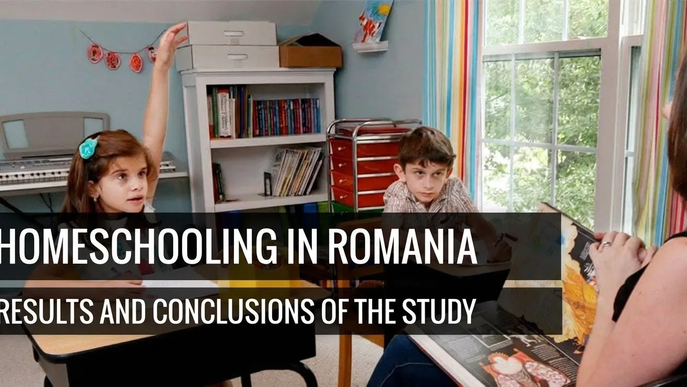 Homeschooling in Romania study results – English cover image