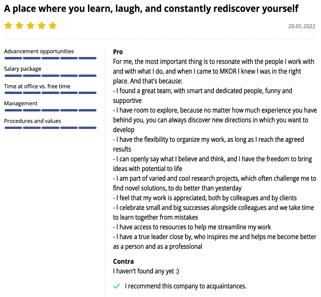 Undelucram.ro review: A place where you learn, laugh and constantly rediscover yourself, 5 stars