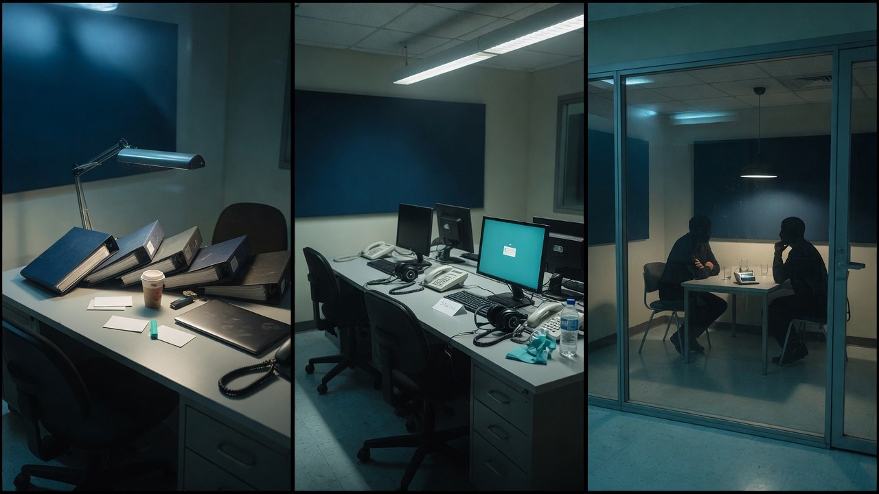 Three research stages: desk research, CATI, IDI, no text