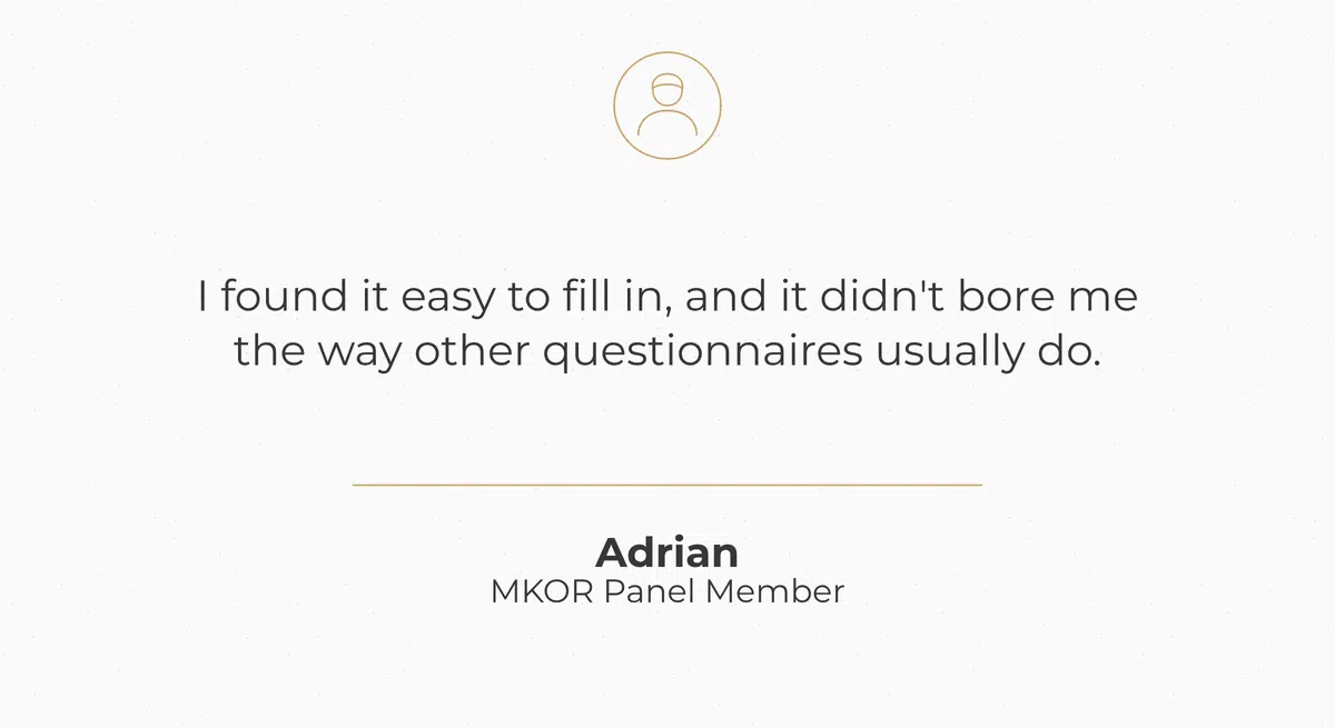 Adrian, MKOR Panel Member