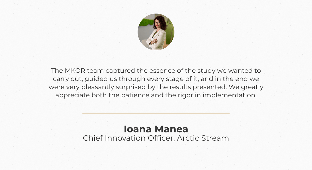 Ioana Manea, Chief Innovation Officer at Arctic Stream