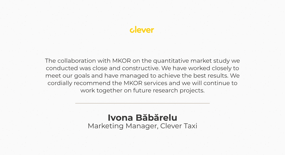 Ivona Babarelu, Marketing Manager at Clever Taxi