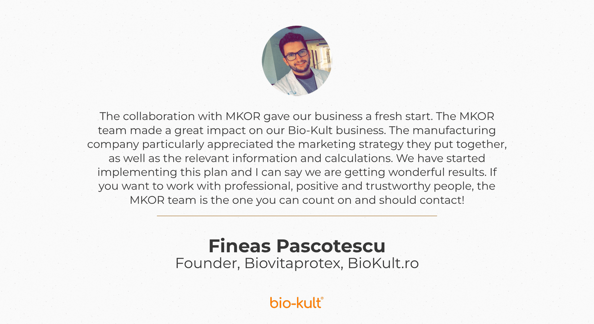 Fineas Pascotescu, Founder at Biovitaprotex, BioKult.ro