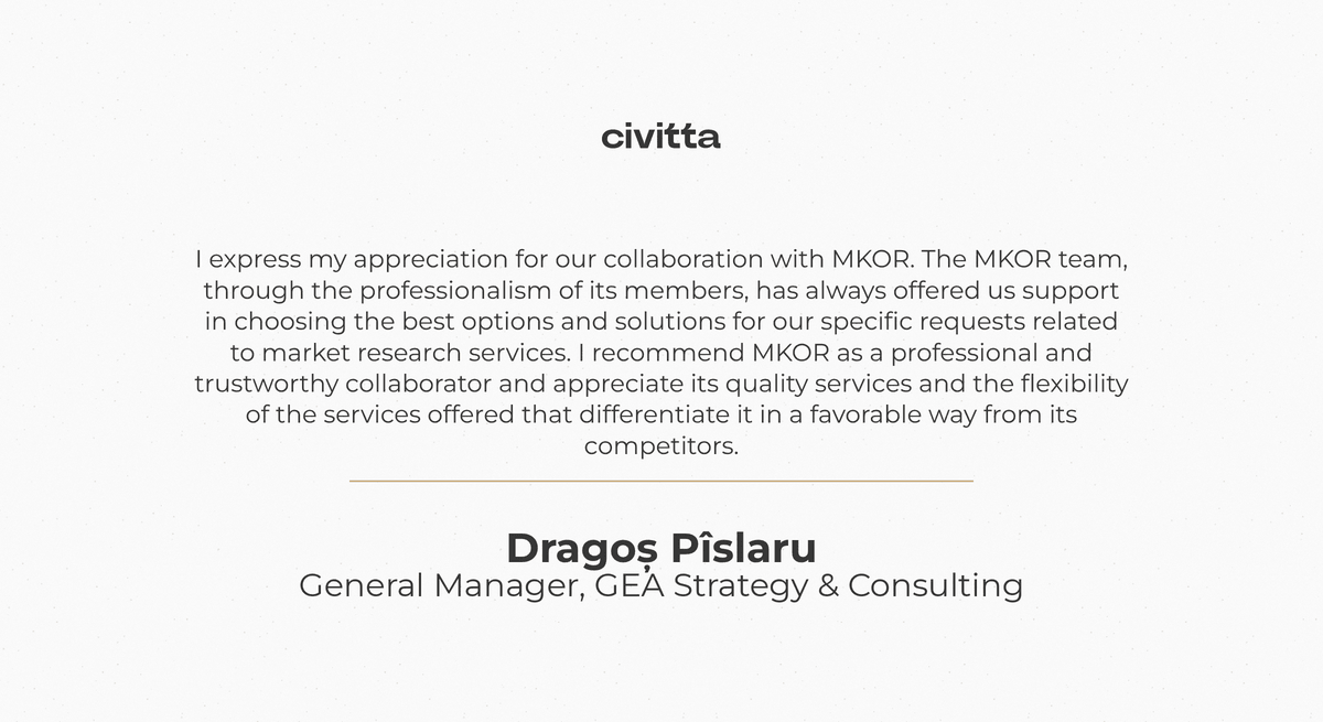 Dragoș Pîslaru, Project Manager at GEA Strategy & Consulting (Civitta Romania)