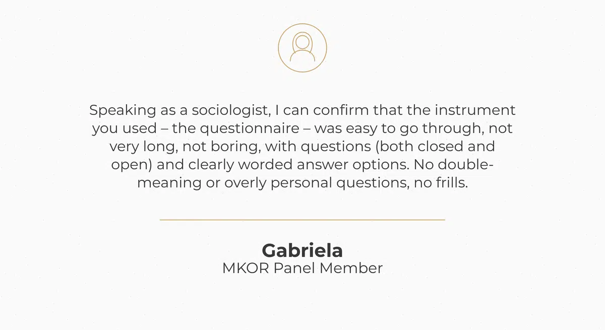 Gabriela, MKOR Panel Member