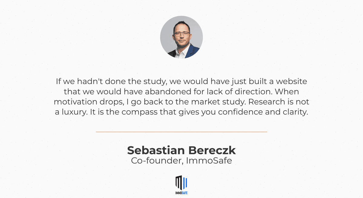 Sebastian Bereczk, Co-founder, ImmoSafe