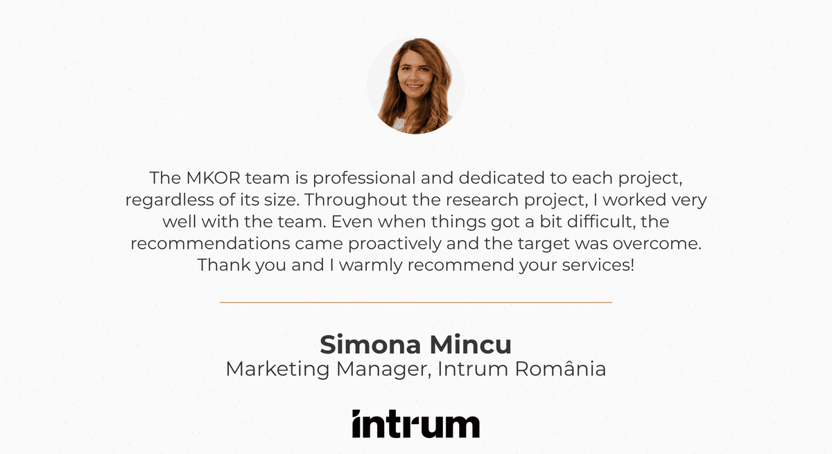 Simona Mincu, Marketing Manager Intrum România