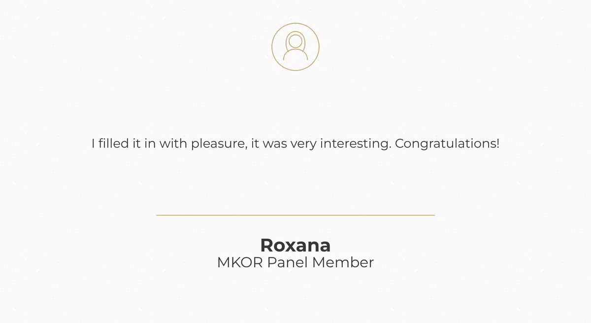 Roxana, MKOR Panel Member