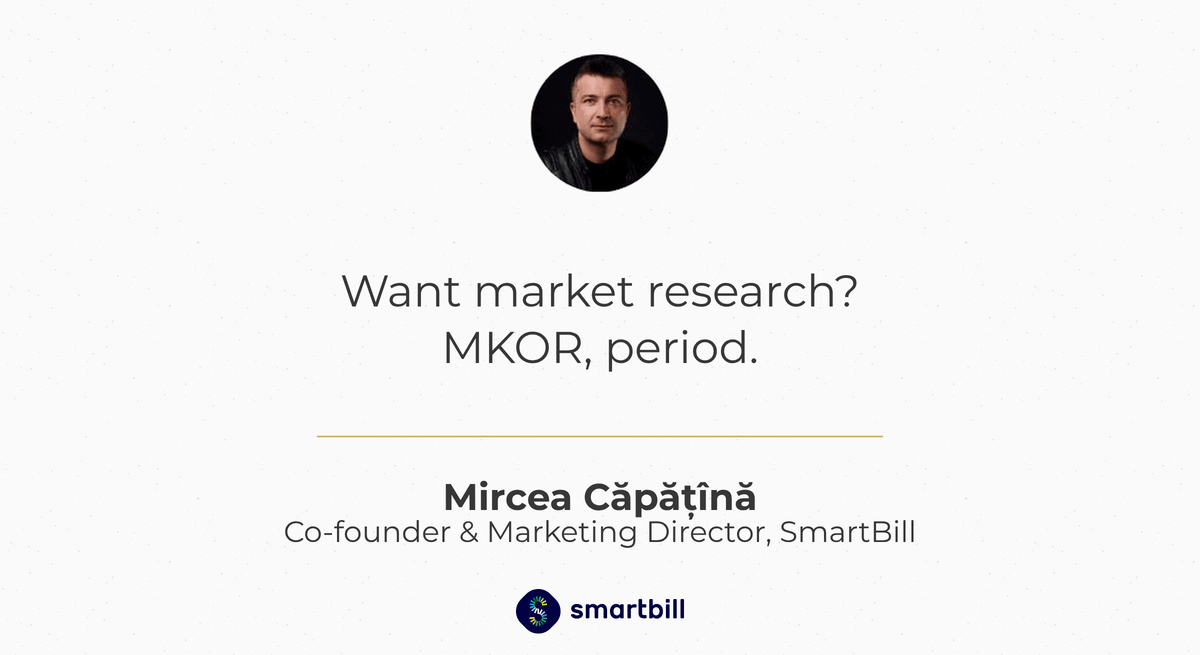 Mircea Căpățînă, Co-founder & Marketing Director at SmartBill