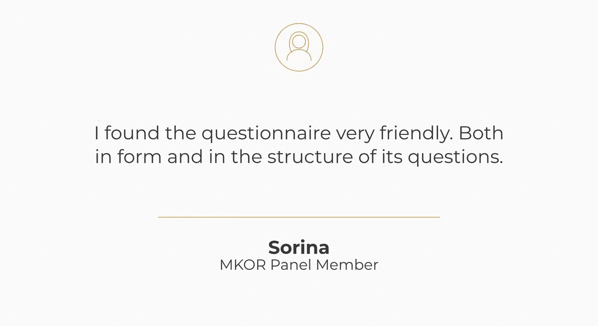 Sorina, MKOR Panel Member