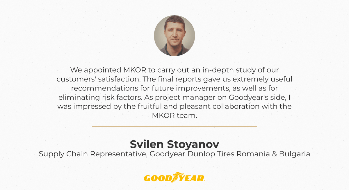 Svilen Stoyanov, Supply Chain Representative at Goodyear Dunlop Tires Romania & Bulgaria